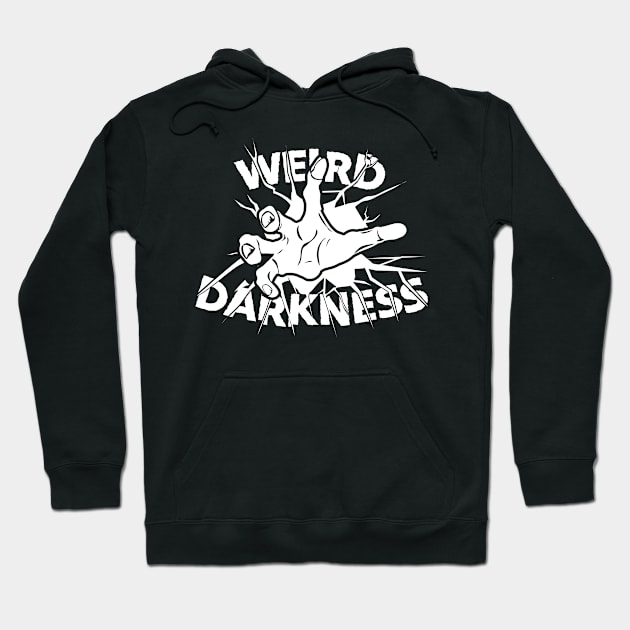 Weird Darkness Hand Reaching Forward Hoodie by marlarhouse